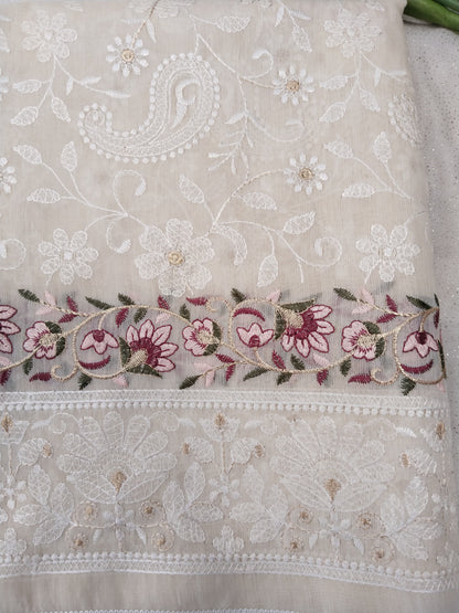 Embroidery Shawl Floral